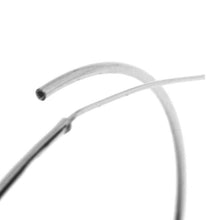 Charger l'image dans la galerie, Boucles d'oreilles créoles rondes en or blanc 18 carats, diamètre 60 mm x 1 mm, fabriquées en Italie