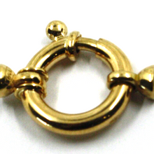 Cargar imagen en el visor de la galería, Pulsera de oro amarillo de 18 quilates con cuentas de labradorita facetada de 20 cm y gotas de 15 mm.