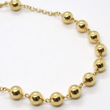 Cargar imagen en el visor de la galería, PULSERA ROSARIO ORO AMARILLO 18K, ESFERAS 5MM, CRUZ Y MEDALLA MILAGROSA