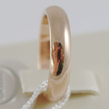 Load image into Gallery viewer, SOLID 18K YELLOW GOLD WEDDING BAND UNOAERRE RING 7 GRAMS MARRIAGE MADE IN ITALY.