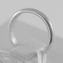 Load image into Gallery viewer, SOLID 18K WHITE GOLD WEDDING BAND UNOAERRE RING 4 GRAMS MARRIAGE MADE IN ITALY.