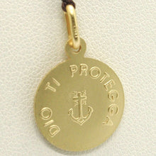 Load image into Gallery viewer, solid 18k yellow gold Jesus Christ Redeemer 19mm medal, pendant, very detailed.