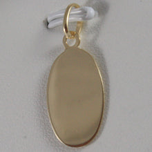 Load image into Gallery viewer, SOLID 18K WHITE YELLOW GOLD MEDAL VIRGIN MARY & JESUS ENGRAVABLE, MADE IN ITALY.