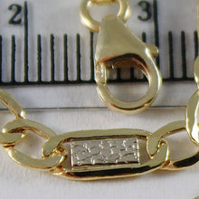 Charger l'image dans la galerie, 18k white yellow rose gold chain gourmette bubbles 4 mm link 23.60 made in Italy.