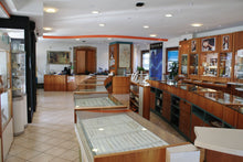 Load image into Gallery viewer, 18K YELLOW GOLD SOLID CHAIN SQUARED CABLE 2.5mm OVAL LINKS, 24" 60cm ITALY MADE.