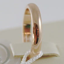 Load image into Gallery viewer, SOLID 18K YELLOW GOLD WEDDING BAND UNOAERRE RING 5 GRAMS MARRIAGE MADE IN ITALY.
