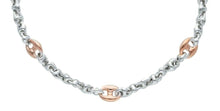 Load image into Gallery viewer, 18K WHITE ROSE GOLD ALTERNATE 4mm MARINER BRACELET, 7.3 INCHES, MADE IN ITALY.
