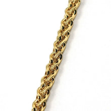 Cargar imagen en el visor de la galería, 18K YELLOW GOLD BRACELET, BRAID, ROPE, THICKNESS 6 MM, TWISTED, SHOWY, WAVY.