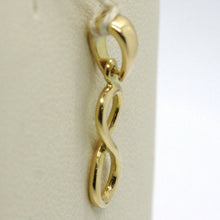 Load image into Gallery viewer, 18K YELLOW GOLD PENDANT CHARM INFINITY INFINITE, MADE IN ITALY 0.8 INCHES, 20 MM.