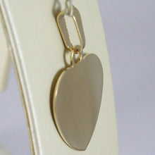 Load image into Gallery viewer, 18K YELLOW GOLD HEART, PHOTO & TEXT ENGRAVED PERSONALIZED PENDANT 22 MM, MEDAL.