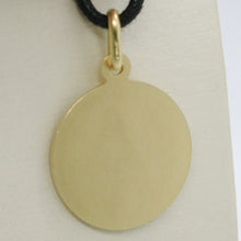 Load image into Gallery viewer, solid 18k yellow gold Saint Michael Archangel 17 mm very detailed medal, pendant.