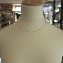 Load image into Gallery viewer, 9K YELLOW GOLD ROPE CHAIN, 15.75, BRAID ROPE CORD, NECKLACE, MADE IN ITALY, 9K.