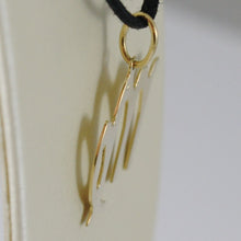 Load image into Gallery viewer, 18k yellow gold zodiac sign pendant, zodiacal flat charm, virgo, made in Italy.