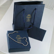 Cargar imagen en el visor de la galería, 18k white gold bracelet, basket round popcorn 2mm link, 7.50".
