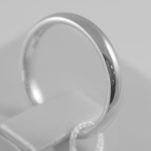 Cargar imagen en el visor de la galería, 18k white gold wedding band Unoaerre comfort ring marriage 3 mm, made in Italy.
