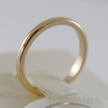 Load image into Gallery viewer, SOLID 18K YELLOW GOLD WEDDING BAND UNOAERRE RING 3 GRAMS MARRIAGE MADE IN ITALY.