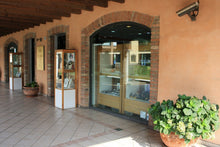 Load image into Gallery viewer, 18K YELLOW WHITE GOLD BRACELET FLAT MARINER OVAL ROUNDED LINKS, 20.5 cm, 8.1".