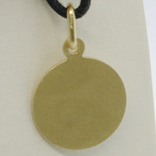 Load image into Gallery viewer, solid 18k yellow gold Saint Michael Archangel 15 mm very detailed medal, pendant.