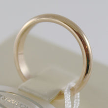 Load image into Gallery viewer, SOLID 18K YELLOW GOLD WEDDING BAND UNOAERRE RING 4 GRAMS MARRIAGE MADE IN ITALY.