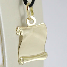 Load image into Gallery viewer, 18k yellow gold zodiac sign medal sagittarius parchment engravable made in Italy.