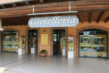 Load image into Gallery viewer, 18K YELLOW WHITE GOLD ANKLET 9.8" 25cm WITH 2mm SPHERES BALLS AND STAR PENDANT.