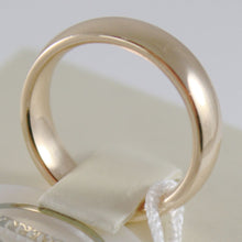 Load image into Gallery viewer, 18K YELLOW GOLD WEDDING BAND UNOAERRE COMFORT RING MARRIAGE 5 MM, MADE IN ITALY.