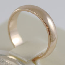 Load image into Gallery viewer, SOLID 18K YELLOW GOLD WEDDING BAND FLAT RING 5 GRAMS BY UNOAERRE MADE IN ITALY.