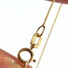 Cargar imagen en el visor de la galería, 18K YELLOW GOLD CHAIN NECKLACE 0.5 mm MINI VENETIAN LINK 15.75 IN. MADE IN ITALY.