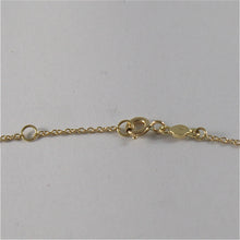 Load image into Gallery viewer, 18k yellow gold necklace with round white freshwater pearls made in Italy.