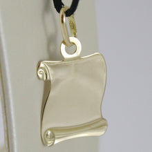 Load image into Gallery viewer, 18k yellow gold zodiac sign medal, leo, lion parchment engravable made in Italy.