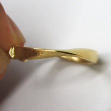 Cargar imagen en el visor de la galería, 18K YELLOW GOLD CIRCLE OVAL HOOPS ONDULATE EARRINGS , SATIN & SMOOTH, 27 MM.