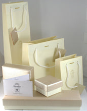 Load image into Gallery viewer, 18k white gold cufflinks, square 14mm button with mother of pearl made in Italy.