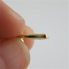 Load image into Gallery viewer, solid 18k yellow gold pendant earrings with butterflies leverback, made in Italy.