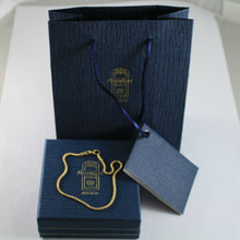 Cargar imagen en el visor de la galería, 18k yellow gold bracelet small basket round popcorn link 2 mm width, 19cm.