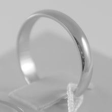 Load image into Gallery viewer, SOLID 18K WHITE GOLD WEDDING BAND UNOAERRE RING 3 GRAMS MARRIAGE MADE IN ITALY.