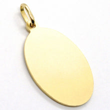 Load image into Gallery viewer, SOLID 18K YELLOW GOLD OUR LADY OF SORROWS, 24 MM OVAL MEDAL, MATER DOLOROSA
