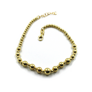 18k yellow gold bracelet 7.1