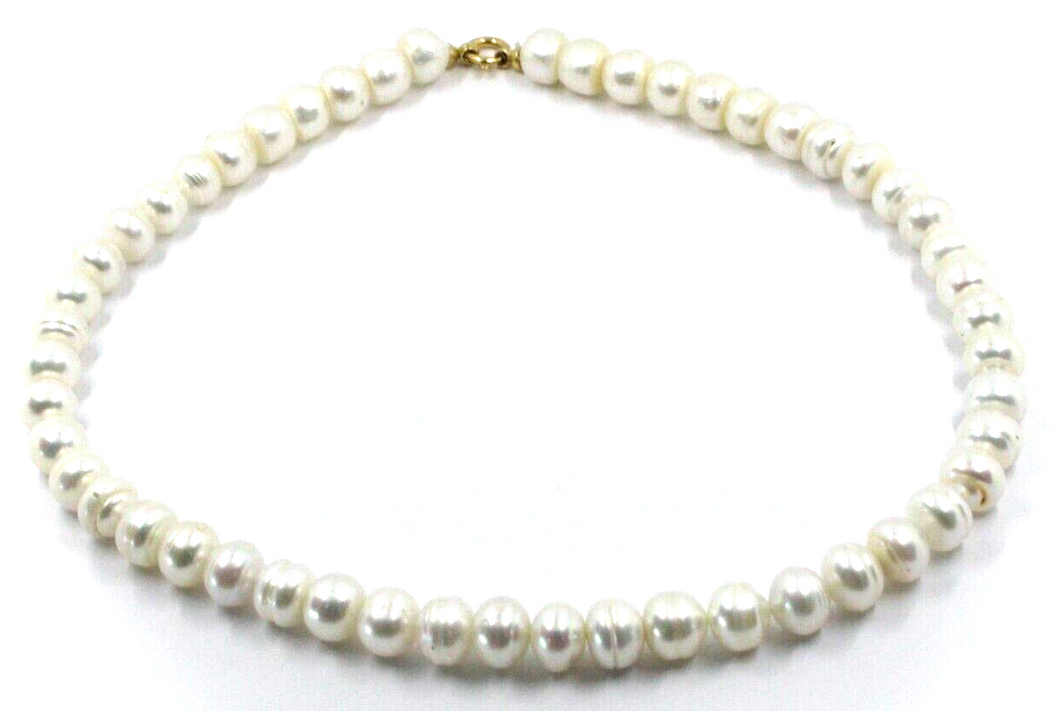 Collar de oro amarillo de 18 quilates de 24