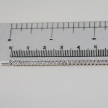 Load image into Gallery viewer, SOLID 18K WHITE GOLD TENNIS BRACELET WITH ZIRCONIA 5.80 CARATS
