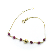 18k yellow gold bracelet 7.5