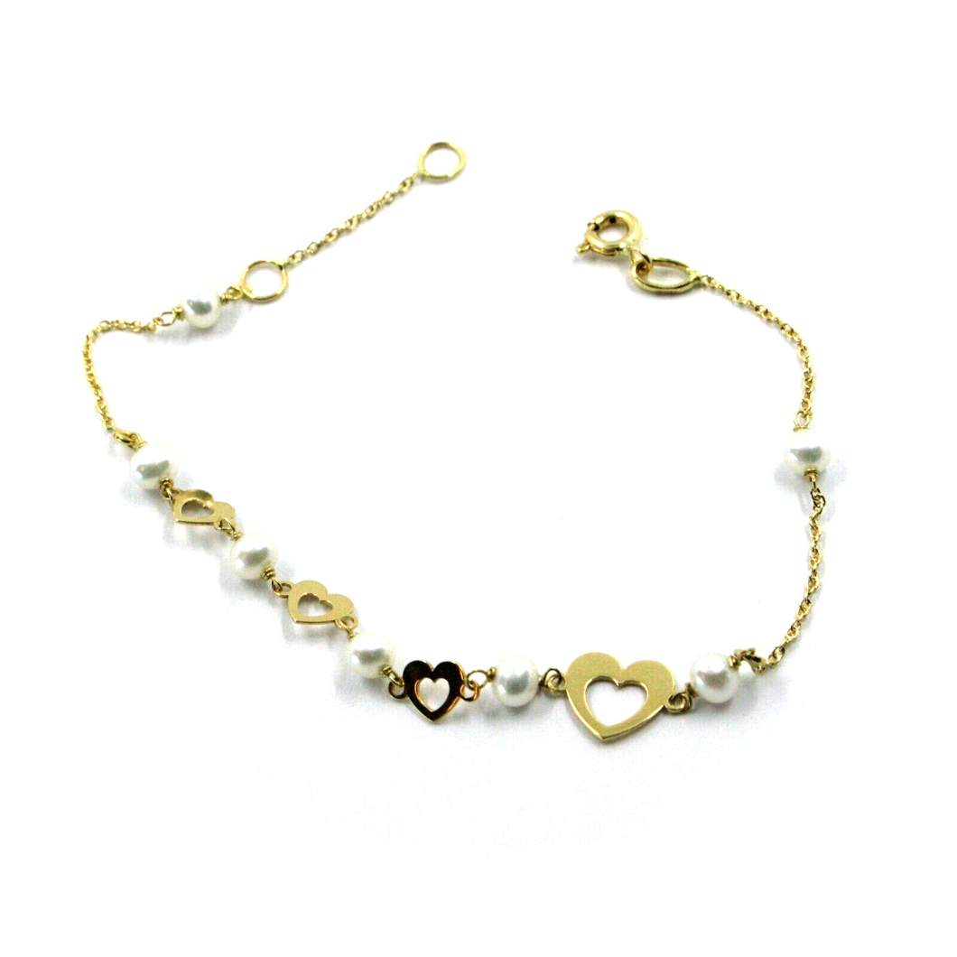 Pulsera de oro amarillo de 18k de 7,1