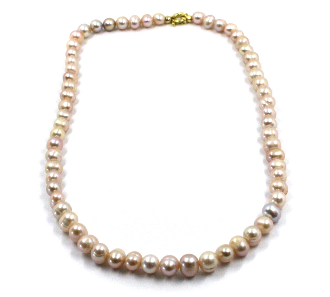 Collar de oro amarillo de 18 quilates de 20