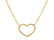 18K YELLOW GOLD SQUARE ROLO THIN NECKLACE, 16.5