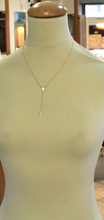 Load image into Gallery viewer, 18k yellow gold thin Rosary necklace Miraculous Mary medal Jesus Cross 2mm balls.
