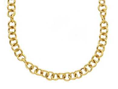 18K YELLOW GOLD CHAIN 23.6