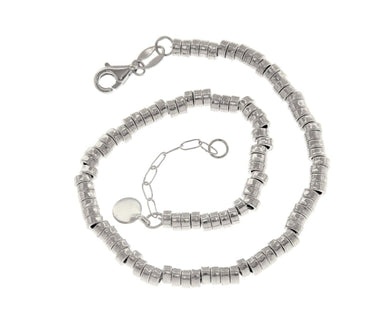18k white gold bracelet, 19cm 7.5