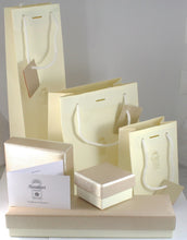 Load image into Gallery viewer, 18k white gold elastic bracelet, tubes discs ovals diameter 5mm 0.2&quot; semi rigid.

