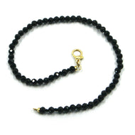 18K YELLOW GOLD BEADED BRACELET 7.3
