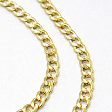 Load image into Gallery viewer, 18K YELLOW GOLD GOURMETTE CUBAN CURB CHAIN 2 MM, 19.7 inches, NECKLACE
