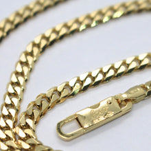 Load image into Gallery viewer, MASSIVE 18K GOLD GOURMETTE CUBAN CURB CHAIN 3.5 MM 18 IN. NECKLACE MADE IN ITALY
